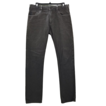Giorgio Armani Men&#39;s Jeans J45  Gray  Worn Wash Reg Fit Straight Leg  Sz... - $55.82