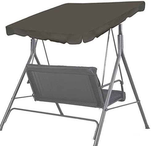 73&quot;X52&quot; Outdoor Patio Swing Canopy Replacement Porch Top Cover For Seat - $32.99