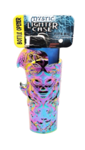 Smokezilla Mystic Rainbow Fairy Design Big Bic Bottle Opener Lighter Case - $9.89