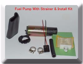 E2068 Fuel Pump W/ Strainer &amp; Install Kit For Ford Licoln Madza Mercury &amp; Nissan - £12.21 GBP