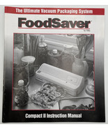 Tilia Foodsaver Compact II Vacuum Sealer Instruction Owners Manual Guide... - £8.18 GBP