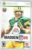 EA Sports Madden 2009 Microsoft XBOX 360 MANUAL Only - $9.70