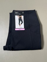 Gap Fit Cropped Leggings Women’s Size SM True Black With Side Pockets - $19.80