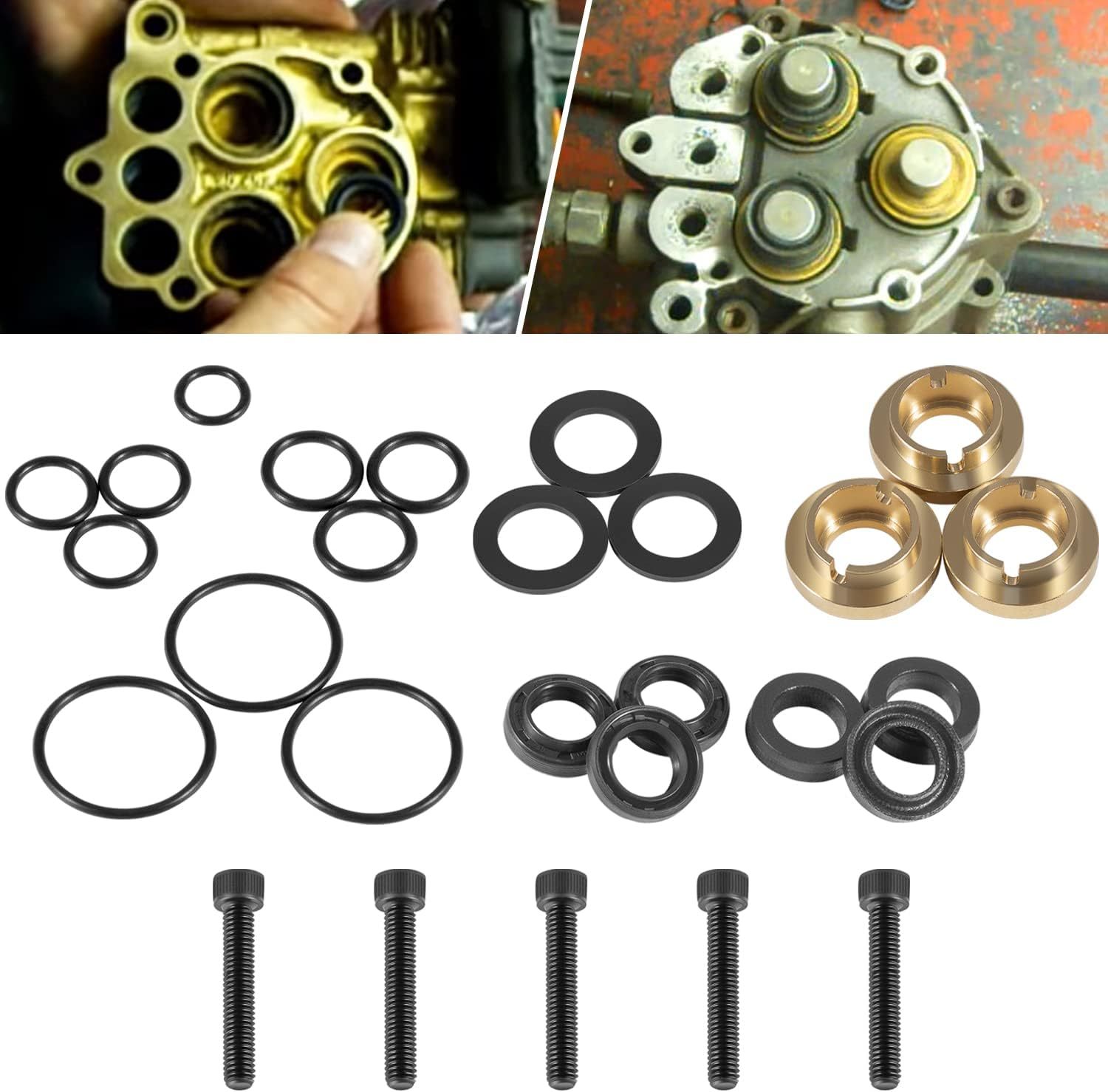 Upgraded Pressure Washer Seal Kit Used On Some Medium Frame Pressure, 27Pcs - $38.94