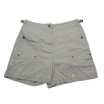 Lauren Ralph Lauren Shorts Womens 8 Cream High Waist 4 Pocket Flat Front... - $317.61 MXN