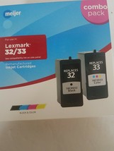 Meijer Lexmark 32/33 Remanufactured Inkjet Cartridges - $18.69