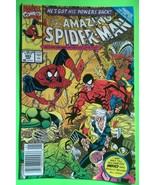 Vtg The Amazing Spider-Man Comic: Powerless Part 3 Vol.1 #343 Jan 1991 M... - £5.92 GBP