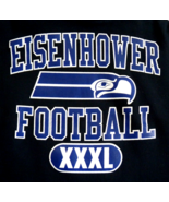 Russell Athletic Eisenhower Football Washington MI Mens Pullover Hoodie ... - £23.26 GBP