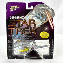 Johnny Lightning Legends of Star Trek I.S.S. Enterprise NX-01 2006 NEW O... - $23.75