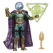Spider-Man Marvel 6-Inch Mysterio Figure with Mystery Web Gear Armor & Accessory - £15.71 GBP