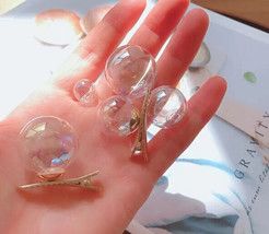 Bubble clear hair clip set - €8,74 EUR