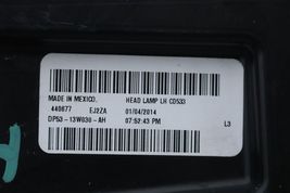 2013-16 Lincoln MKZ Dynamic LED Headlight Head Light Lamp Driver Left LH image 11