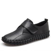 Women Flats Spring Fashion Comfort Genuine Leather Flat Shoes Woman Slip On Fema - £41.35 GBP