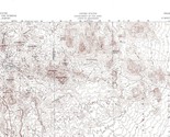 Goldfield Quadrangle Nevada 1952 Map USGS 1:62500 Topographic - Shaded - £17.42 GBP
