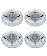 15&quot; Full Chrome Plated Cross Bar Hub Cap Hubcaps Wheel Trim Covers - Set... - €253,46 EUR
