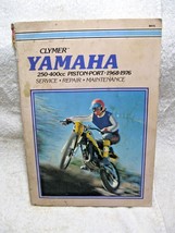 YAMAHA 250cc-400cc Piston-Port 1968-76 Service-Repair-Maintenance Manual-Clymer! - $24.95
