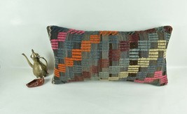 Home Decorative Handmade 12x24 Tribal Vintage Turkish Kilim Pillow Cover 2906 - $16.93