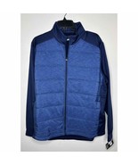 PGA TOUR Men&#39;s Ultrasonic Print Golf Base Layer Peacoat Blue Size Large New - €29,23 EUR