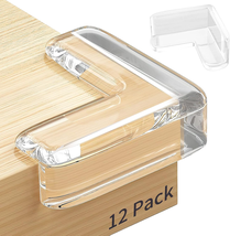 12 Pack Table Protectors, Corner Protector for Baby, Clear Furniture Cor... - $14.87 CAD