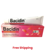 BACIDIN Antiseptic Cream For Burns, Abrasions, Wounds, Minor Skin Infect... - $15.42