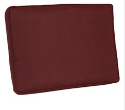 Outdoor Seat Cushion Short Back Beet Red Color m12 - $143.54