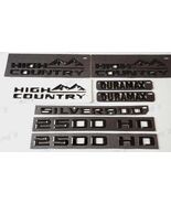 8Pcs for 19-22 Fender High Country 2500HD Duramax Rear Silverado Emblems... - $299.99