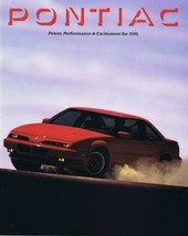 ORIGINAL Vintage 1991 Pontiac Firebird Grand Am GP Trans Sport Brochure ... - $29.69
