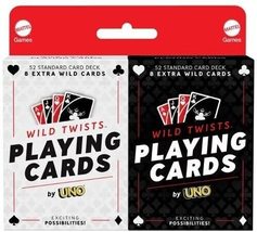 Mattel Wild Twists Playing Cards by Uno Game - £5.49 GBP