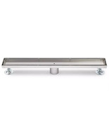 Signature Hardware Cohen 2-1/8 in. Linear Shower Drain in Brushed Stainless - £141.22 GBP