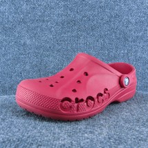 Crocs  Men Fisherman Sandals Red Synthetic Slip On Size 7 Medium - £19.55 GBP