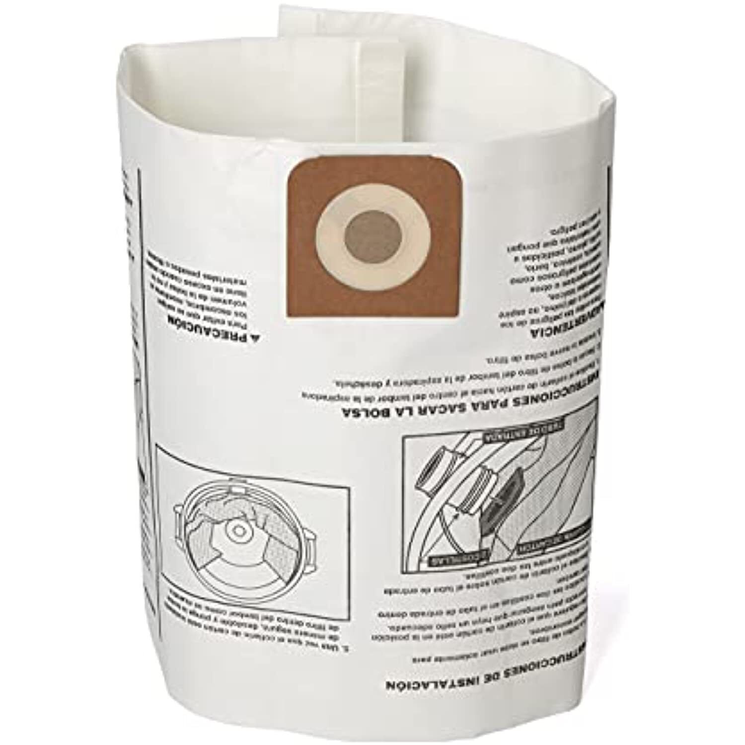 CRAFTSMAN CMXZVBE38749 General Purpose Wet/Dry Shop Vacuum Dust Collection Bags