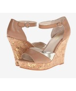 Seychelles Make It Snappy in Tan/Pale Gold Women&#39;s Wedge Shoes Sandals S... - €50,64 EUR