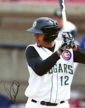Jeimer Candelario Signed Autographed 8x10 Cubs Top Prospect - £11.50 GBP