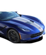 Rally Racing Stripe Kit Vinyl Decal Fits Chevrolet Corvette C7 2014-2019 - $180.99