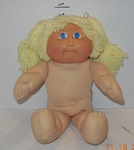 1985 Coleco Cabbage Patch Kids Plush Toy Doll CPK Xavier Roberts OAA Blonde - £27.47 GBP