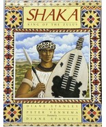 Shaka: King of the Zulus Paperback Book, Diane Stanley &amp; Peter Vennema, ... - $3.49