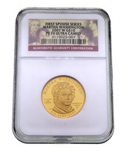 2007-W G $ 10 Primo Coniuge Martha Washington Selezionato By NGC Come PF... - $2,181.30