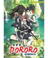 Dororo Complete Anime Series Vol.1-24 DVD | English Dub | 2 Discs | All Region - $31.99