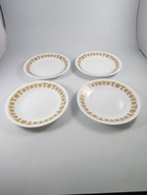 Set of 4 Corelle by Corning Butterfly Gold Bread and Butter Plates - 6 3/4&quot; - £13.98 GBP