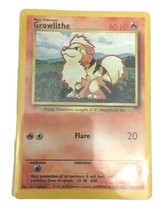 Pokemon Card Growlithe 1998 28/102 LP - £9.91 GBP