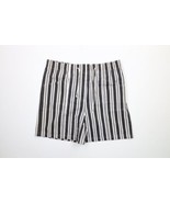 Vintage 90s Streetwear Womens Large Faded Striped Baggy Fit Bermuda Shor... - $47.32 CAD