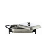 Precise Heat™ T304 Stainless Steel 16 Rectangular Electric Skillet - $202.18