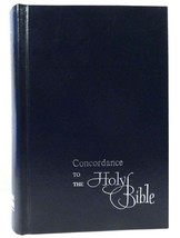 King James Holy Bible A New Concordance To The Holy Bible - $49.95