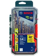 BOSCH CO14B 14-Piece Assorted Set with Included Case - Cobalt M42, Gauge... - £22.71 GBP