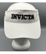 Invicta White Sun Visor Hat Cotton One Size Adjustable Adult Summer - $161.00 MXN