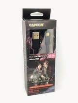 BIOHAZARD Resident Evil: Revelations 2 Flat Copper Cable Micro-USB - 2015 Capcom - $25.90