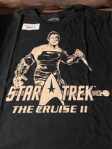 Star Trek The Cruise II Shirt T-Shirt Adult Medium Black Official New - £11.14 GBP