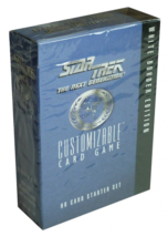 STAR TREK NEXT GENERATION CCG 60 CARD STARTER DECK WHITE BORDER SEALED - $14.84