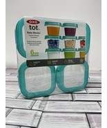 OXO Tot Baby Blocks Plastic Freezer Storage Containers 6 oz New - $411.65 MXN