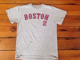 Boston Red Sox Vintage Style Logo #2 Ellsbury Heather Gray T-Shirt S-M 3... - $24.99